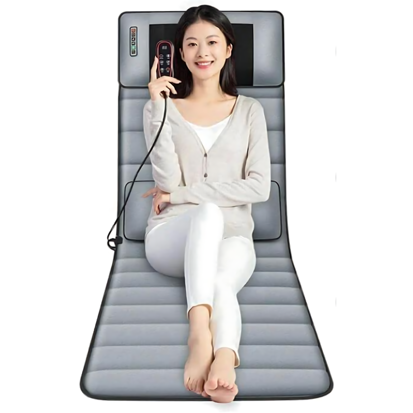 Full Body Shiatsu Massage Mat with Heat – Pillow