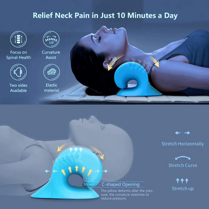 Neck & Shoulder Stretcher Cervical Pillow