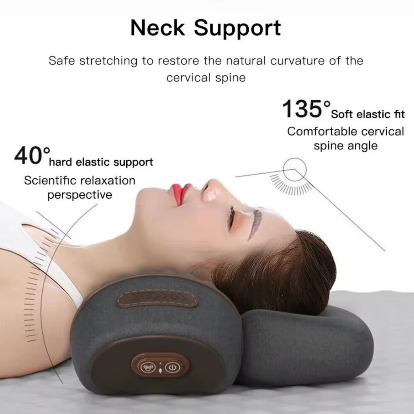 Neck & Shoulder Traction Massager - Ease Discomfort, Improve Mobility