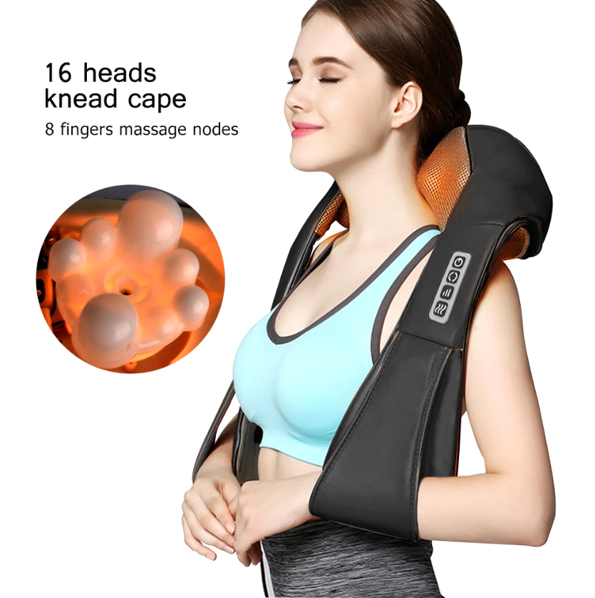 U Shape Electrical Shiatsu Neck and Shoulder Massager